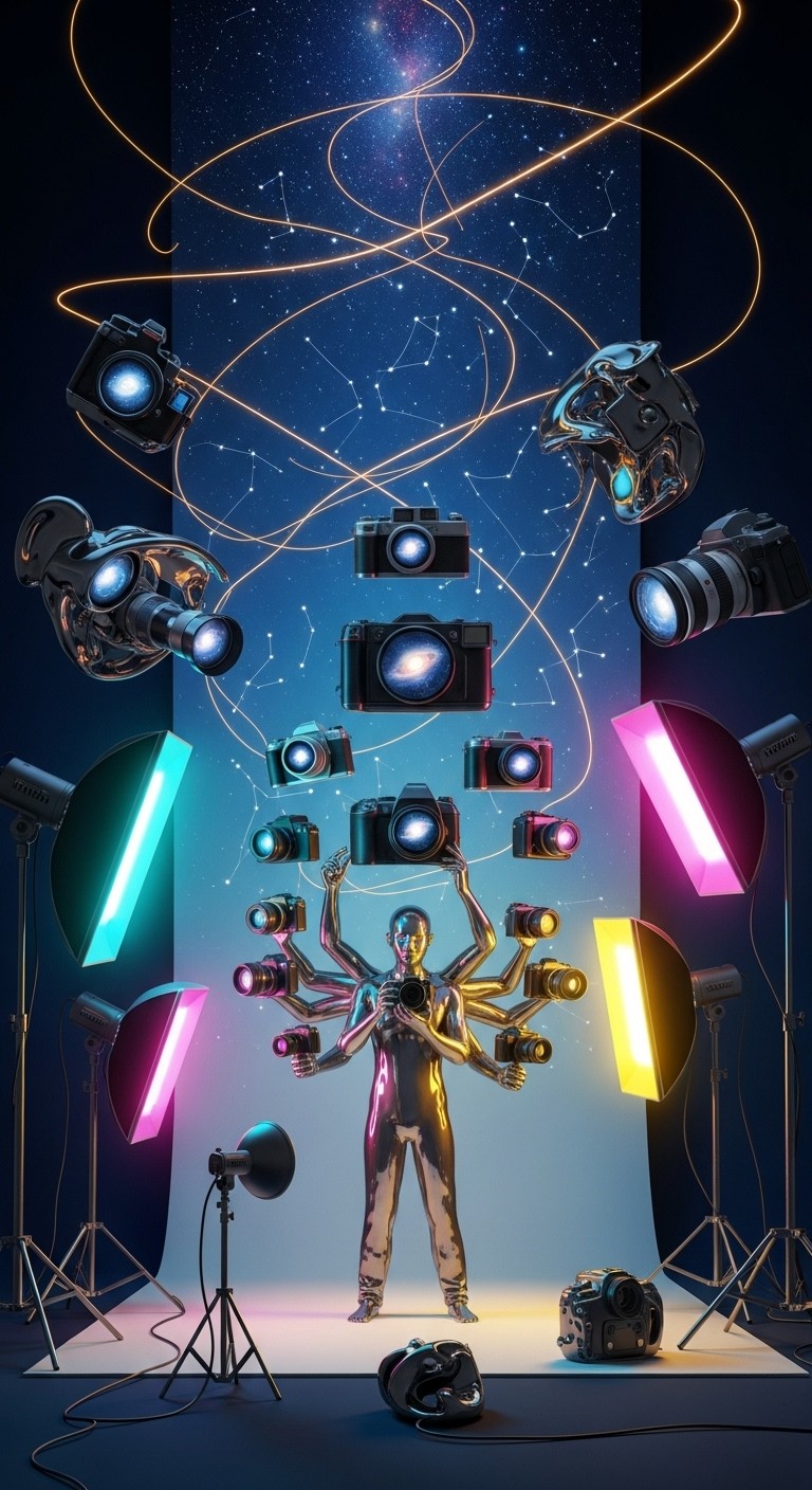 Free Cosmic Creator Studio Image - Photographer, Surreal, Cosmic ...