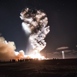 Free Rocket Launch Event Image - Rocket, Launch, Night | Download at ...