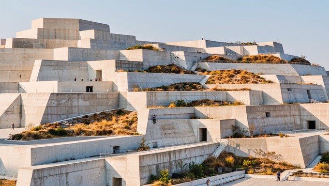 Terracing Building Free Monumental Terraced Architecture Image - Architecture, Terrace ...