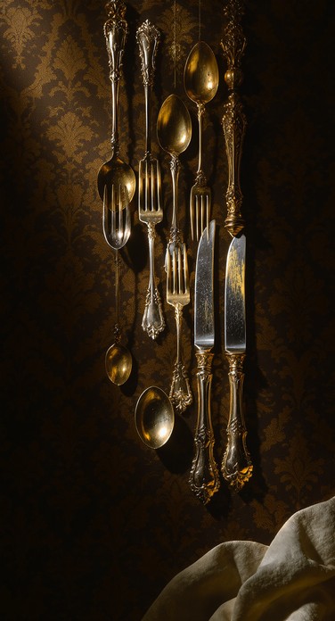 Free Elegant Antique Silverware Image - Silverware, Cutlery, Antique ...