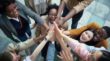 Work Unity Spirit Free United Team Spirit Image - Teamwork, Collaboration, Diversity ...