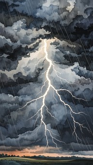 Free Lightning Storm Strikes Image - Storm, Lightning, Thunderstorm ...