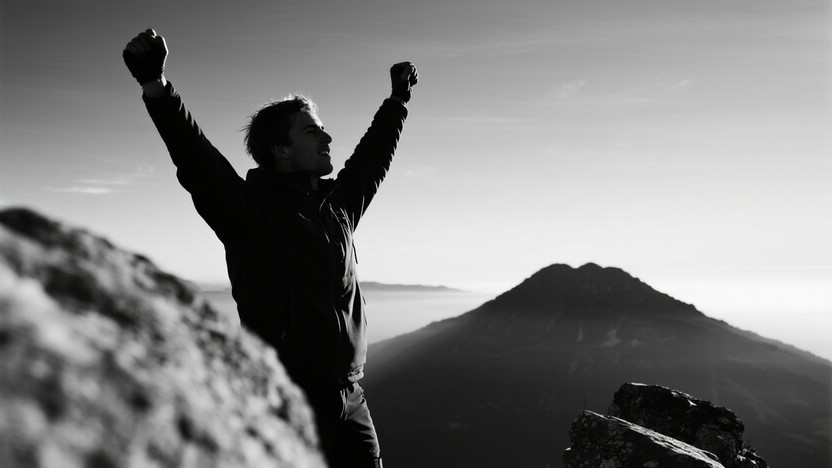 Free Triumph On High Image - Achievement, Triumph, Silhouette ...