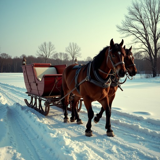 Free Horse-drawn sleigh ride Image - Winter, Sleigh, Horse | Download ...