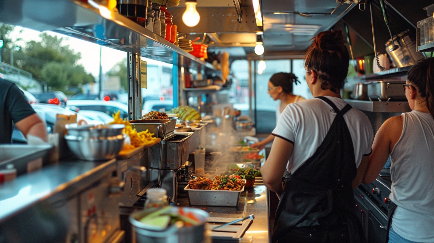Free Busy Food Counter Image - Food, Counter, Customers | Download at ...
