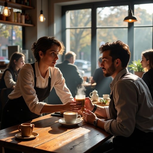 Free Cafe Connection Moment Image - Cafe, Coffee, Conversation ...