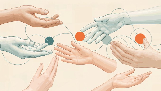 Hands Back Connect Free Hands Connect Together Image - Hands, Communication, Collaboration ...