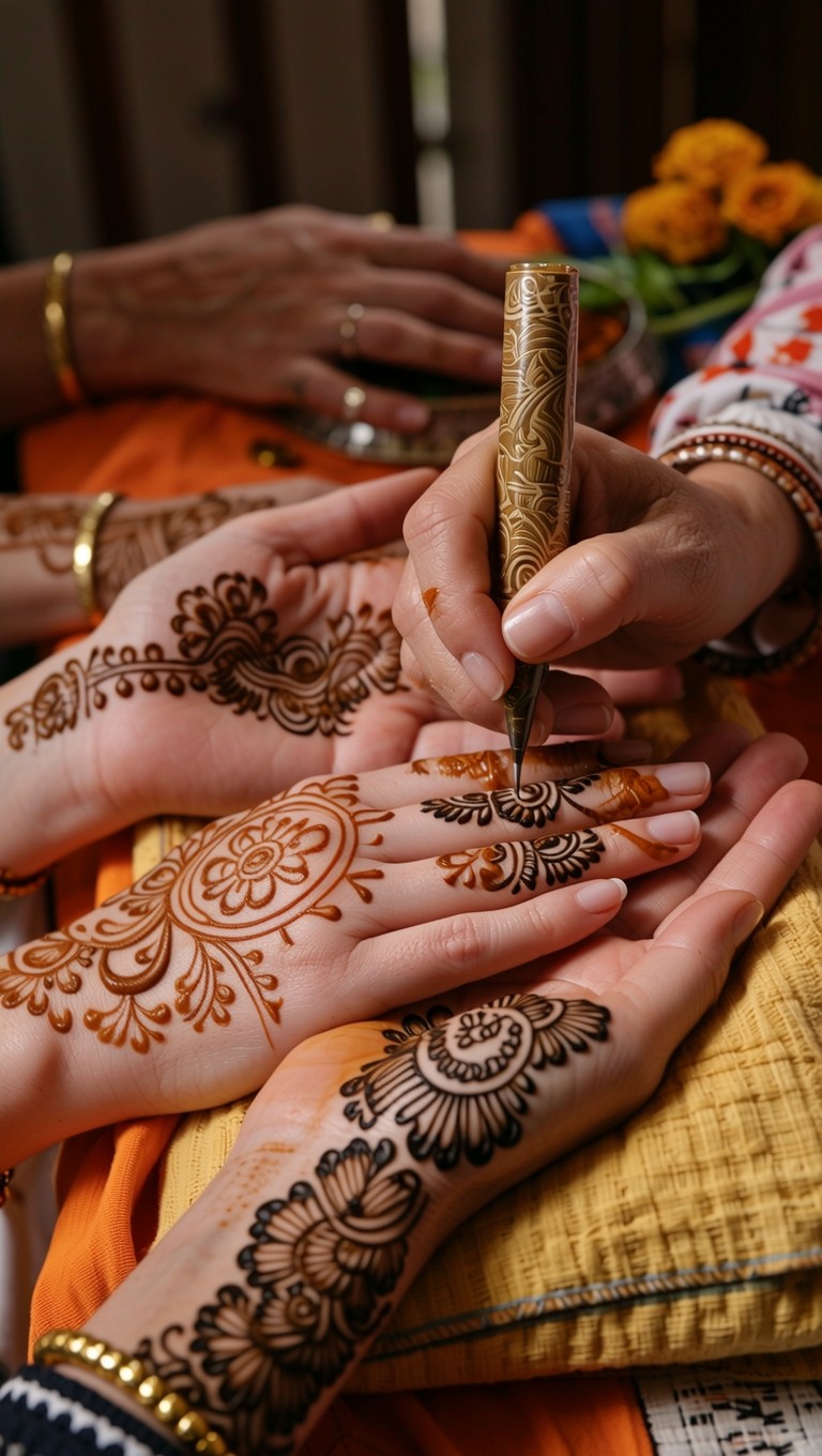 Mehendi Rituals Photo Traditional Free Traditional Mehndi Ceremony Image - Mehndi, Henna, Ceremony ...