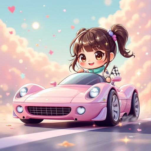 Free Cute Anime Racer Image - Chibi, Kawaii, Anime | Download at StockCake