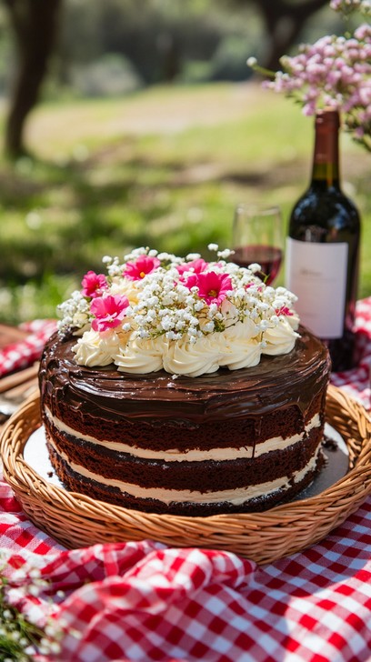 Free Elegant outdoor cake Image - Cake, Chocolate, Frosting | Download ...