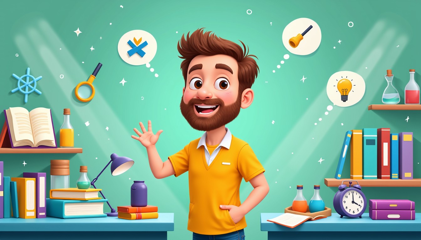 Free Colorful Knowledge Explorer Image - Teacher, Scientist, Education ...