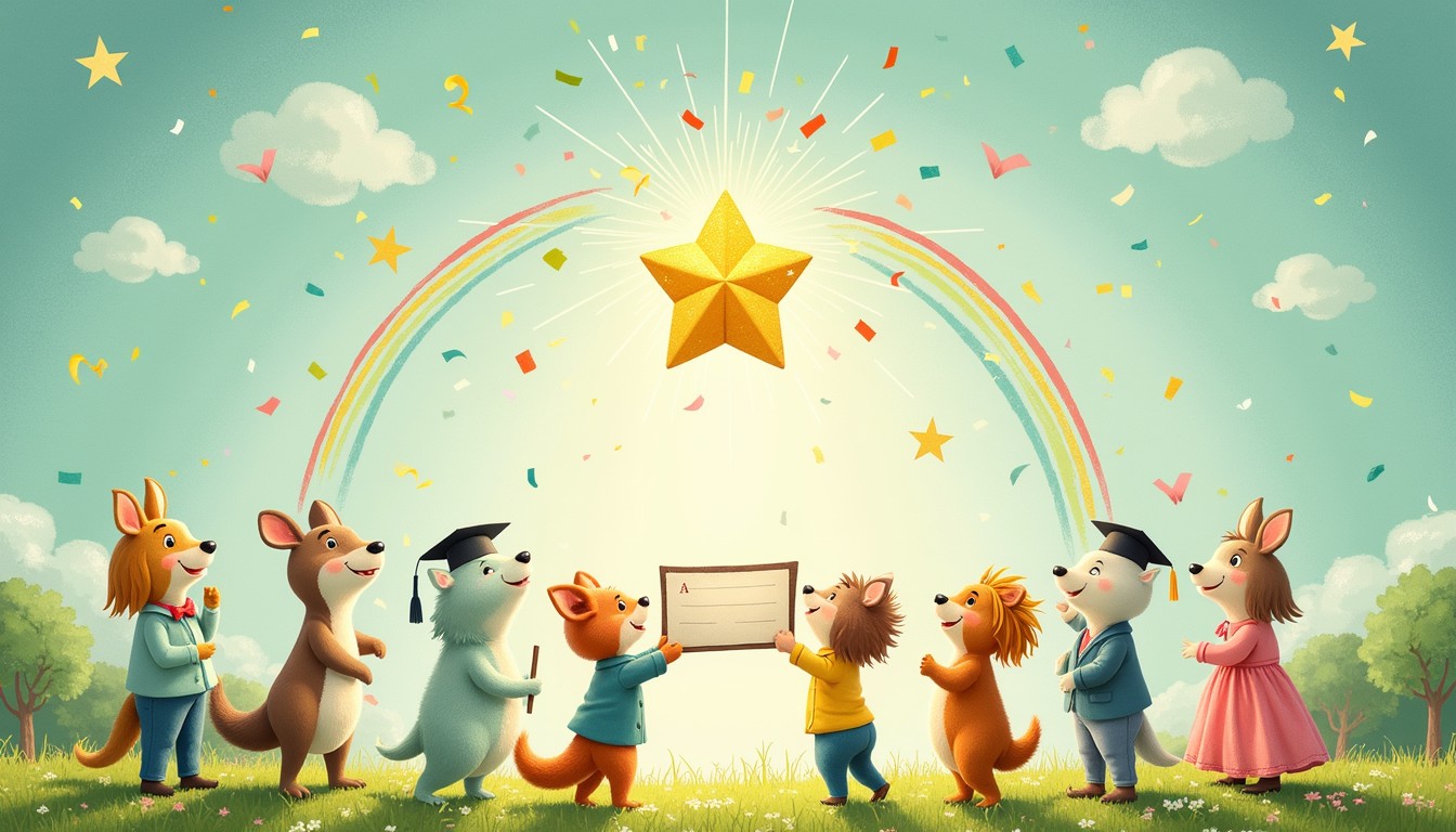 Free Magical Animal Graduation Image - Graduation, Animals, Whimsical ...