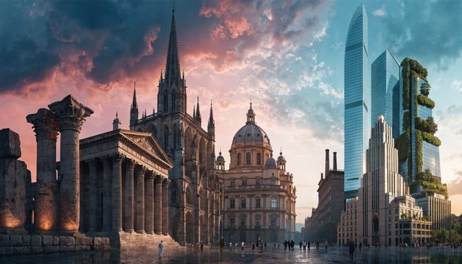 Free Architecture Through Time Image - Architecture, Buildings, History ...