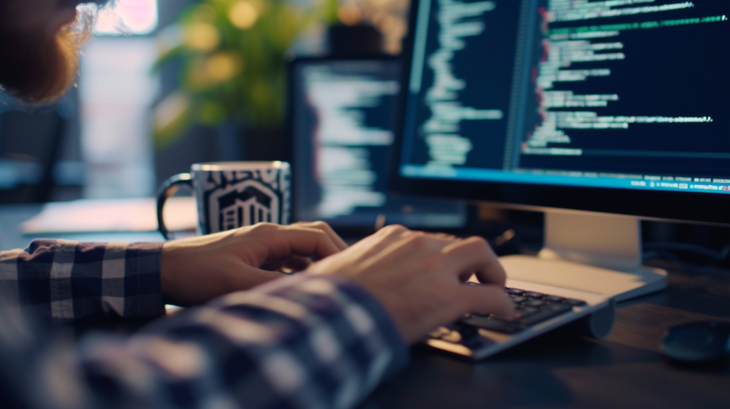 Free Programming Workstation Setup Image - Programming, Coding ...