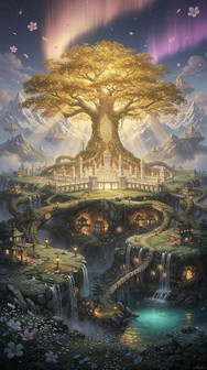 Free Sacred Tree Kingdom Image - Fantasy, Tree, Kingdom | Download at ...