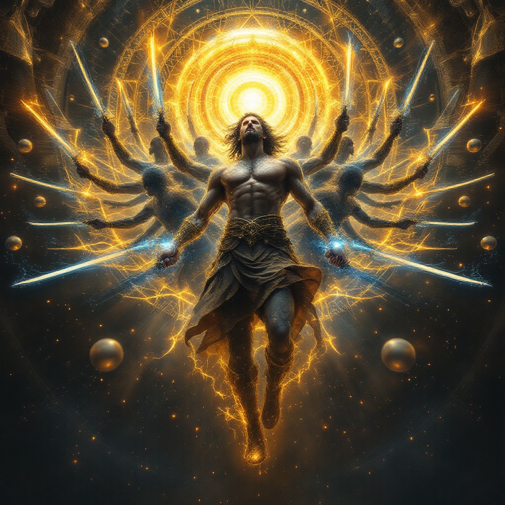 Free Divine Warrior Ascends Image - Warrior, Divine, Mystical ...