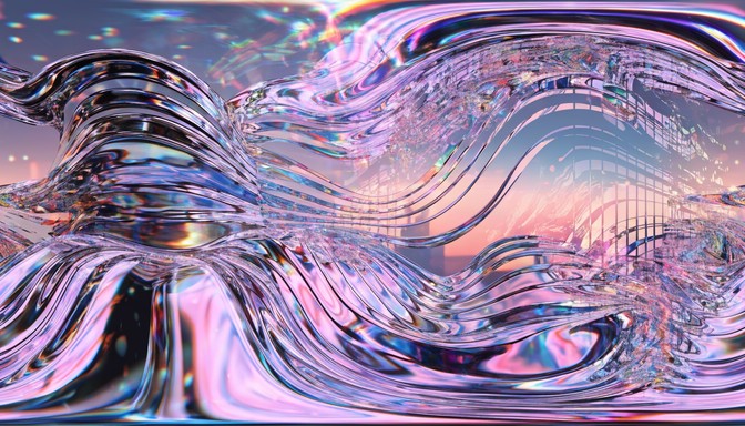 Free Vaporwave Liquid Dreams Image - Vaporwave, Holographic, Iridescent ...
