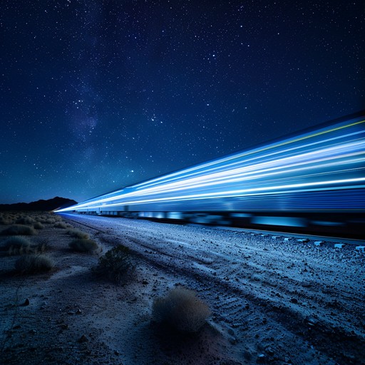 Free Starry Night Train Image - Stars, Night, Train | Download at StockCake