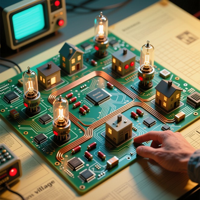 Free Electronic Coastal Fantasy Image - Electronics, Vintage, Surreal ...