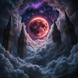 Free Gothic Moon Cathedral Image - Gothic, Cathedral, Spires | Download ...