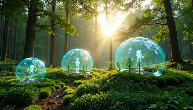 Free Biospheres Forest Harmony Image - Biospheres, Forest, Technology ...