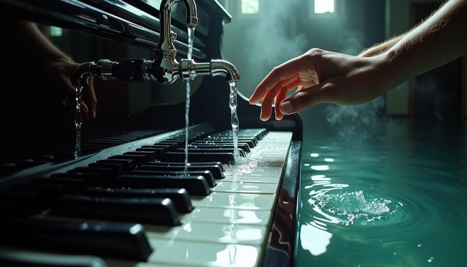 Free Liquid Piano Symphony Image | Download at StockCake