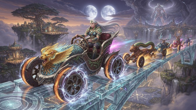 Free Mythical Racing Adventure Image - Fantasy, Racing, Magical ...