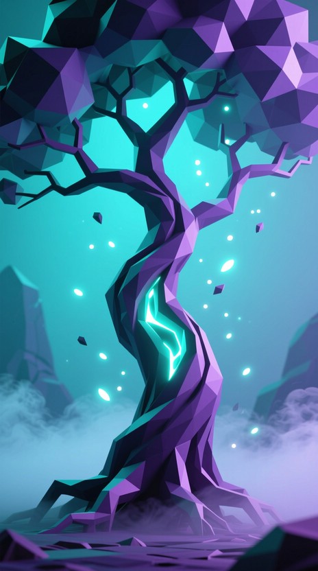 Free Glowing Sentinel Tree Photo - Tree, Mystical, Bioluminescent ...