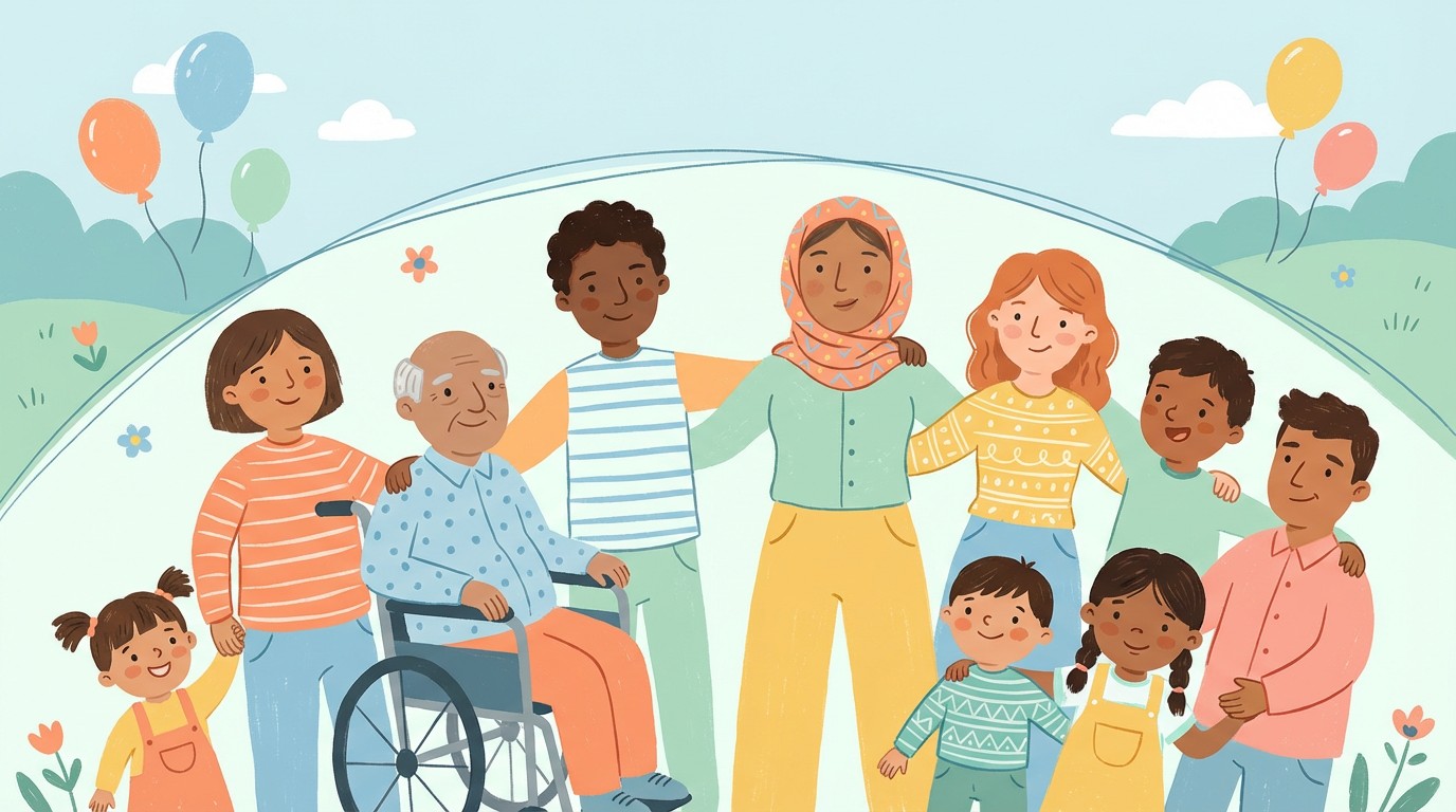 Free Inclusive Joyful Group Image - Diversity, Inclusion, Community ...