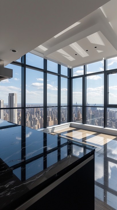 Free Urban High-rise View Image - Apartment, Kitchen, Cityscape ...