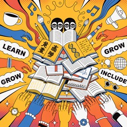 Many Knowledge Drawing Free Knowledge For Everyone Image - Education, Diversity, Knowledge ...