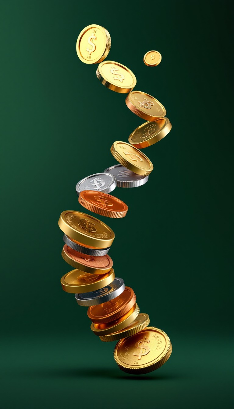 Free Floating Money Spiral Image - Coins, Spiral, Money | Download at ...