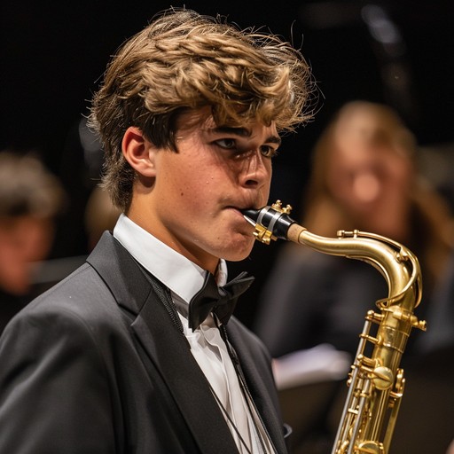 Saxophone Performance Student Free Saxophone Performance Practice Image - Musician, Saxophone, Band ...
