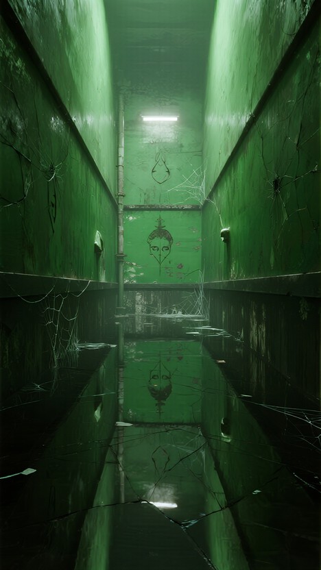 Liminal Void Free Green Liminal Void Image - Green, Corridor, Haunting | Download at ...
