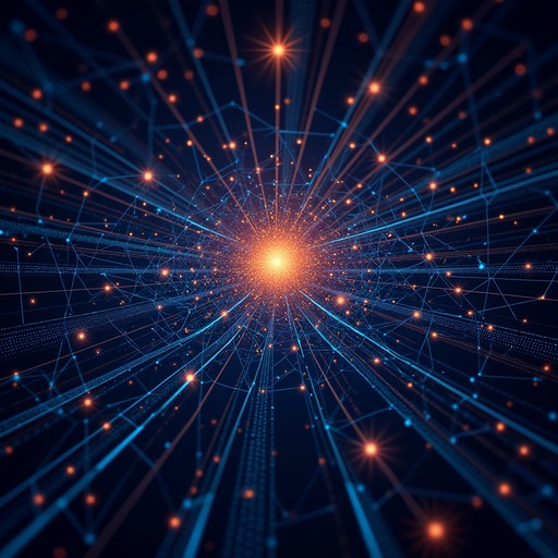 Network Nexus Point Visualization Free Cosmic Neural Network Image - Network, Connections, Digital ...