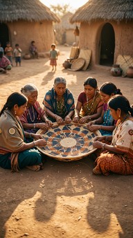 Free Circle Weaving Together Image - Women, Artisans, Weaving ...