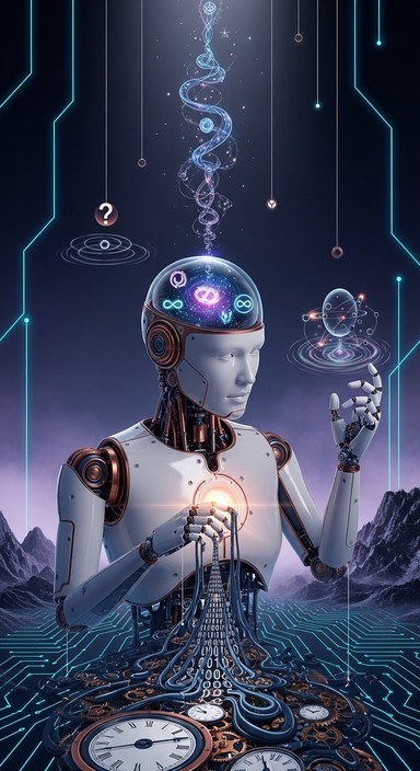 Free Mechanical Cosmic Contemplation Image | Download at StockCake