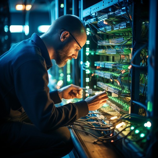Free Server Room Maintenance Image - Technician, Server, Maintenance ...