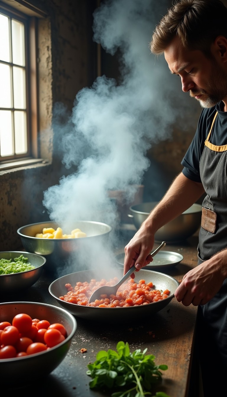 Free Steamy Kitchen Scene Image - Cooking, Chef, Kitchen | Download at ...