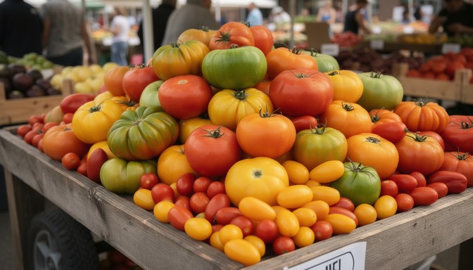 Free Colorful Tomato Varieties Image - Tomatoes, Heirloom, Beefsteak ...