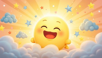 Free Radiant Happy Sun Image - Sun, Smile, Happy | Download at StockCake