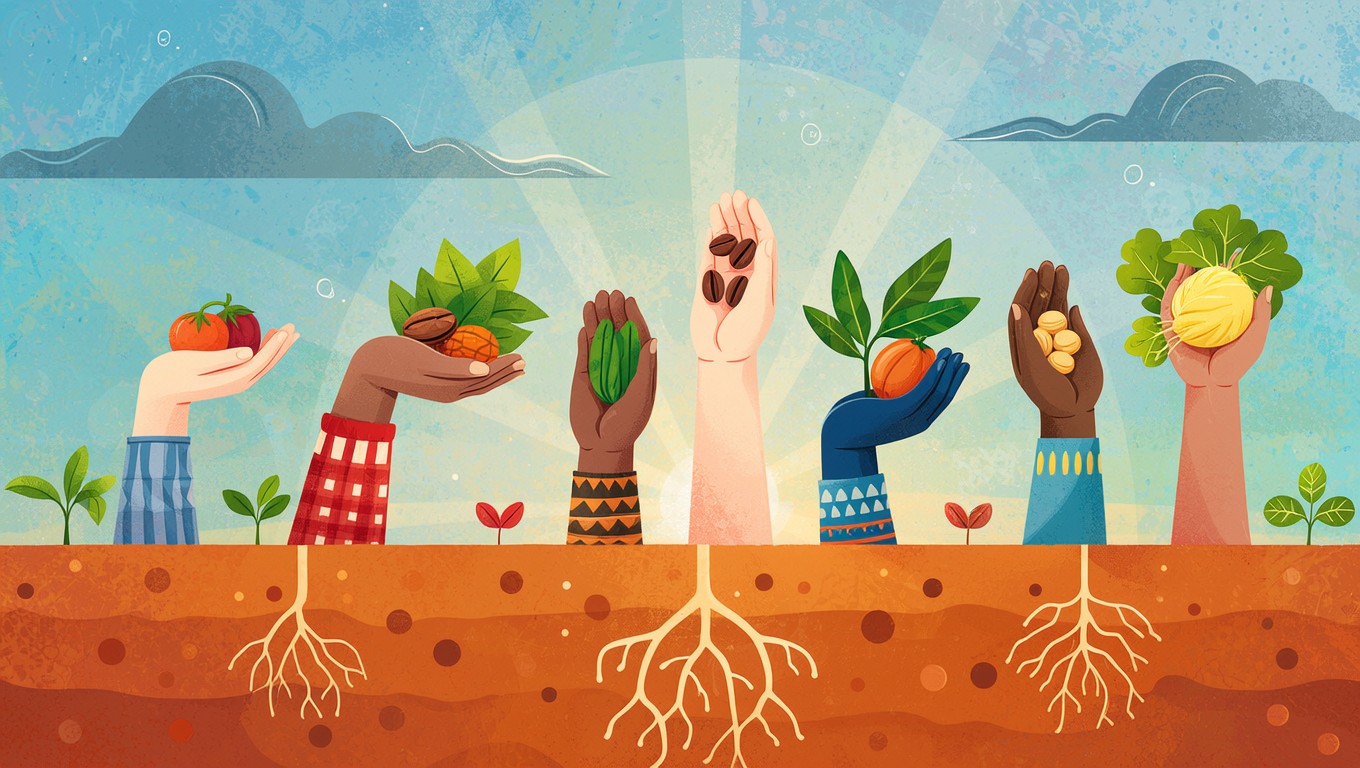 Free Rooted In Community Image - Illustration, Hands, Community ...