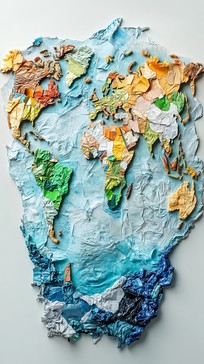 Free Colorful world map Image - World, Map, Colorful | Download at ...