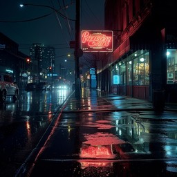 Free Rainy Neon Nights Image - Rain, Neon, Night | Download at StockCake