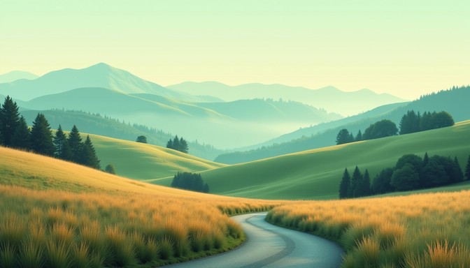 Free Vibrant Rolling Hills Image - Landscape, Hills, Vibrant | Download ...