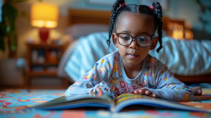 Free Child Enjoys Reading Image - Child, Reading, Glasses | Download at ...