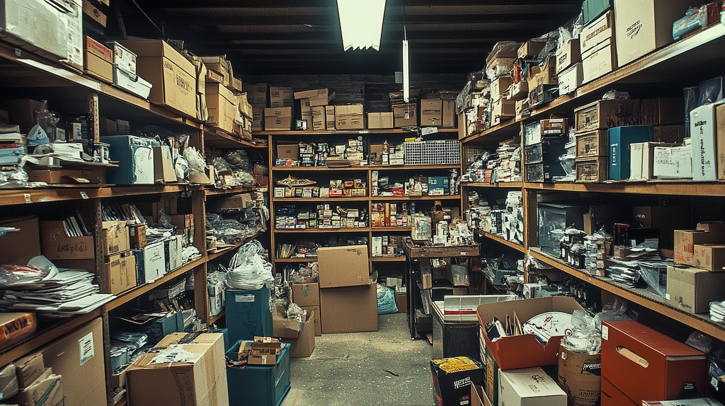 Free Cluttered storage room Image - Storage, Boxes, Clutter | Download ...