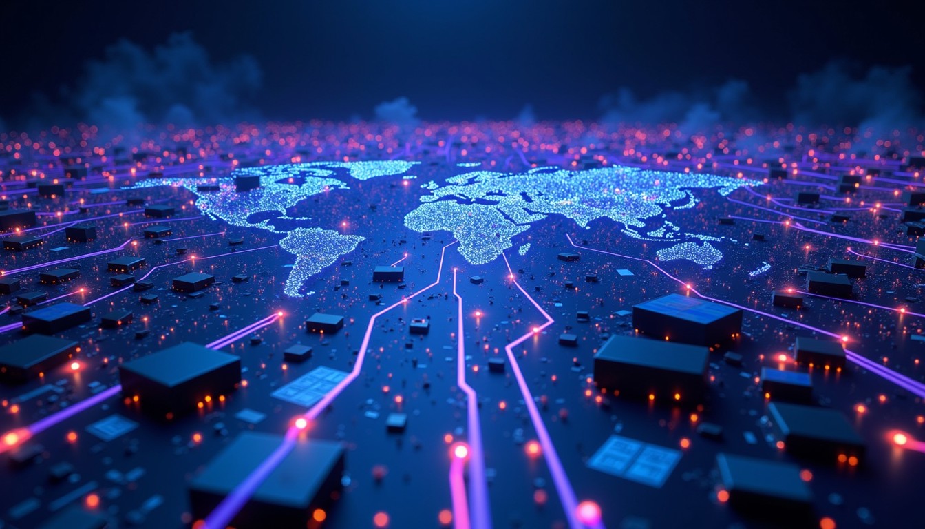 Free Global Digital Network Image - Network, Digital, Technology ...