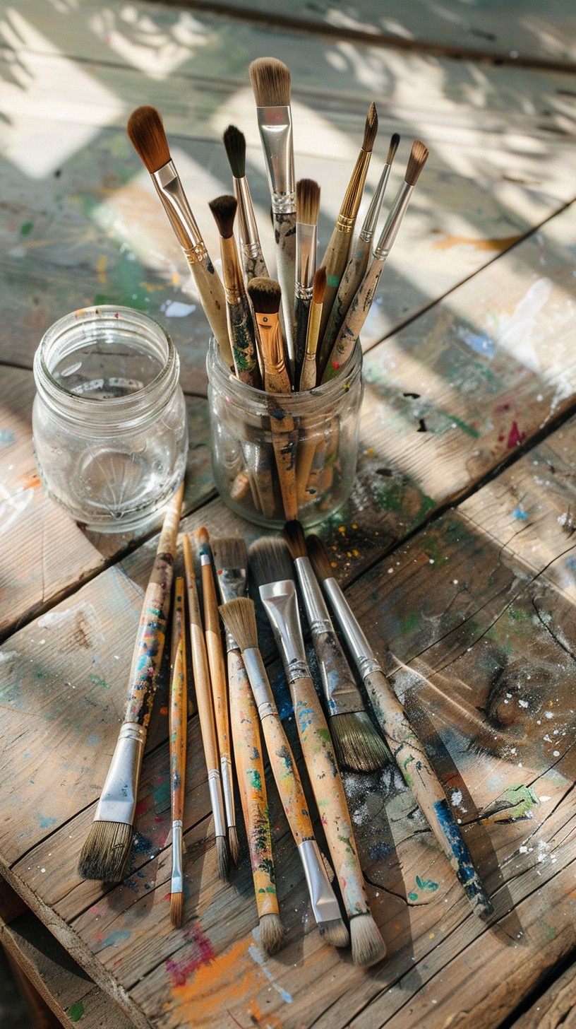 Free Artistic Brushes Display Image - Art, Brushes, Painting | Download ...