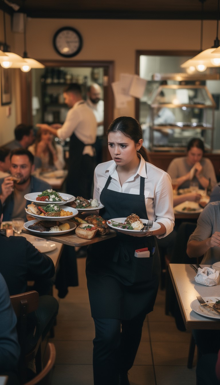 Free Restaurant Rush Hour Image - Waitress, Restaurant, Server ...